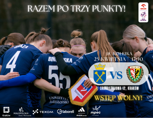 18. kolejka Orlen Ekstraligi piłki nożnej Kobiet: KS UJ - WKS Śląsk Wrocław